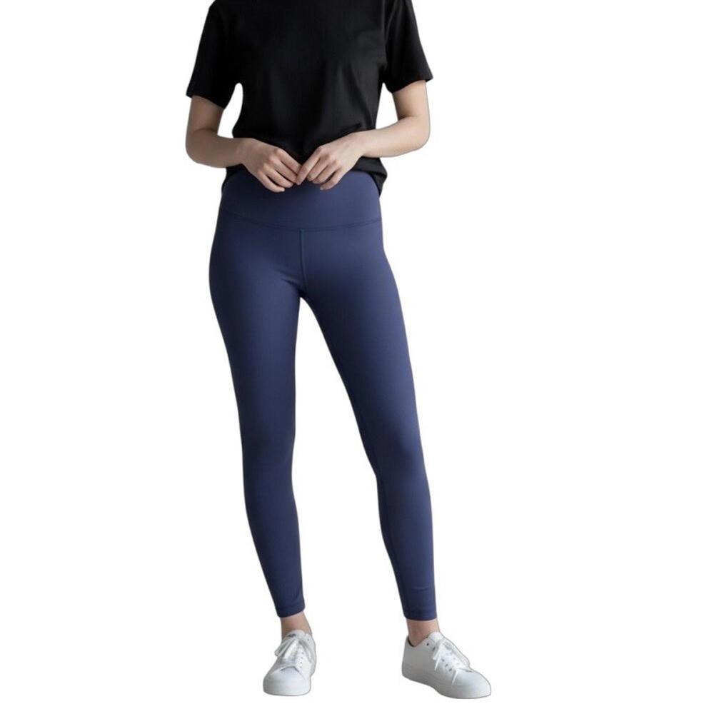 Lululemon Wunder Train Contour Fit High-Rise Tight 28” Women’s Size 4 Navy Blue